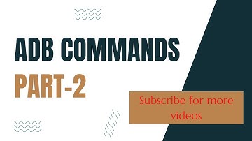 adb commands part-2 | adb connect | adb disconnect | adb logcat #softwaretesting #tech  #technology