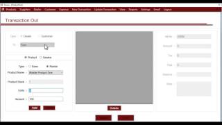Adding Goods Sales Details in Medical Store Manager Software Hindi screenshot 4