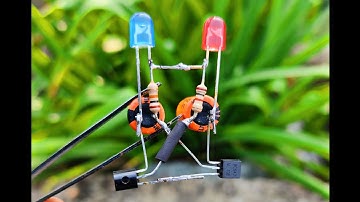 Top 2 Electronics Projects Using BC547 Transistor. #crazyelectro #electronics