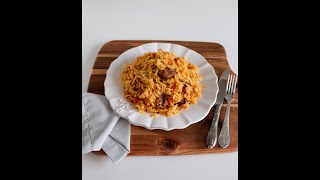 My Version of Beef Pilaf (Plov)