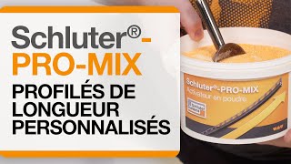 Voici l&#39;activateur Schluter®-PRO-MIX pour des profilés aux longueurs personnalisés.