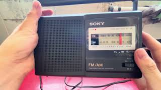 SONY ICF-29 [220V] เครื่องเล่นวิทยุ FM,AM แบบหูหิ้ว ใช้งานเต็มระบบ