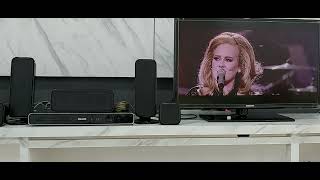 Philips HTS3366 5.1 home theatre sound test part 2.