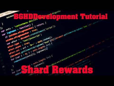 ShardRewards - Plugin Tutorial/Overview