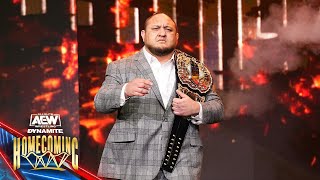 Who’s first for AEW World Champion Samoa Joe? Strickland, Adam Page or HOOK?| 1/10/24 AEW Dynamite