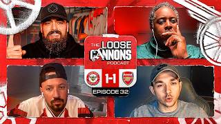 Brentford Draw Leaves City 4 Behind Arteta Accountability U0026 The Fa Cup  The Loose Cannons Podcast