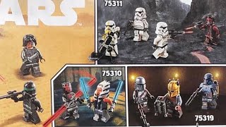 Новые Минифигурки Lego Star Wars (2021 Лето) NEW Lego Minifigures Summer 2021