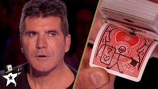Jamie Raven WOWS The Judges with MIND BLOWING Card Trick on Britain's Got Talent 2015!