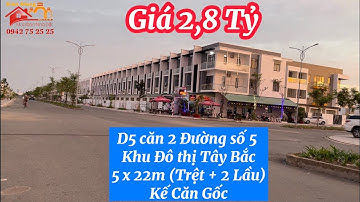 Bán nhà MT đường số 5 Giá 2,8 tỷ Khu đô thị Tây Bắc tại Rạch Giá #nhadatkiengiang #nhipsongrachgia