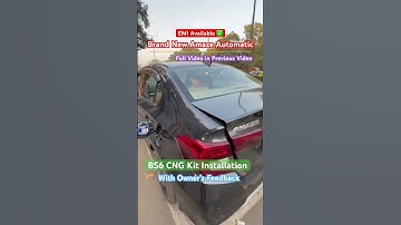 Amaze Automatic BS6 CNG Kit #cng_doctor #amaze #automatic