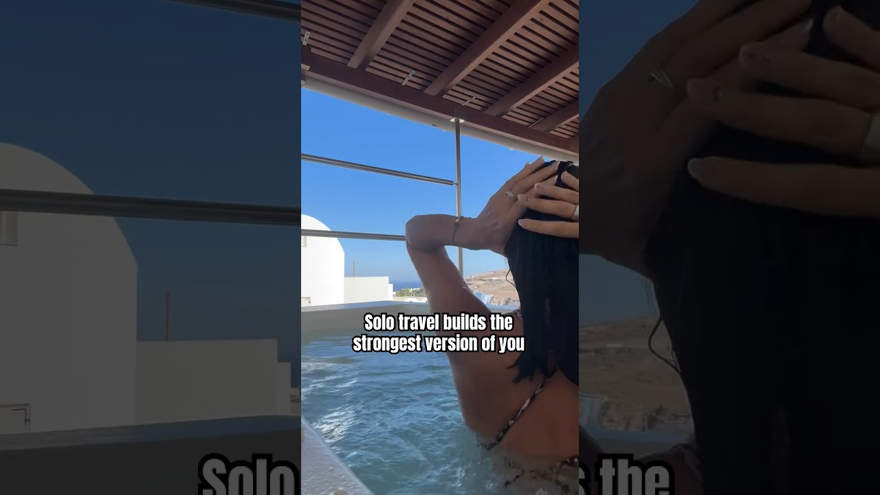 Book the flight. Go alone. Traveling solo isn’t lonely—it’s freedom🧿 