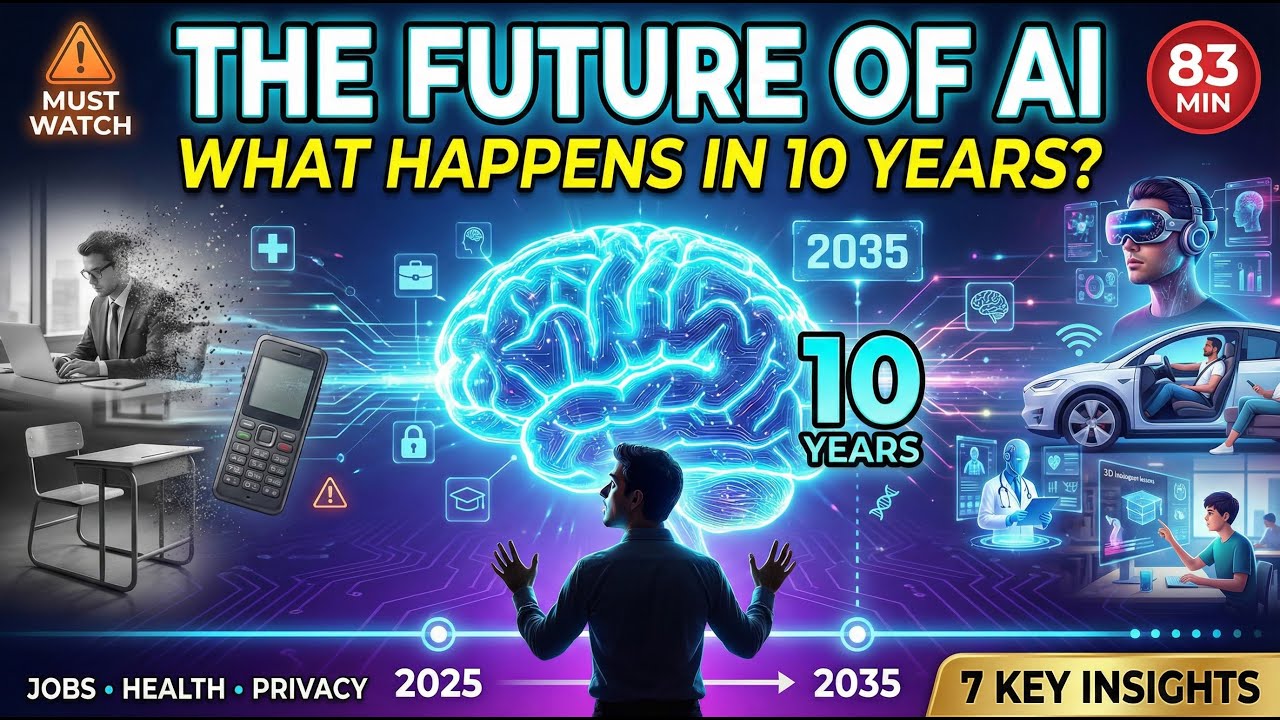 The Future of AI What Will Happen in the Next 10 - YouTube