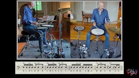 Steve Smith Paradiddle Johnnie 90 BPM