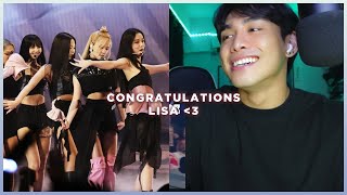 BLACKPINK "PINK VENOM" 2022 VMAs REACTION! | congratulations lisa ♡ | Joshua Decena