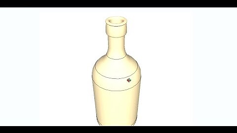 Wine Bottle SketchUp Tutorial
