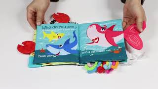 Bebe Educational Fish Baby Soft Book - Stimulate Language and Motor Skills screenshot 5