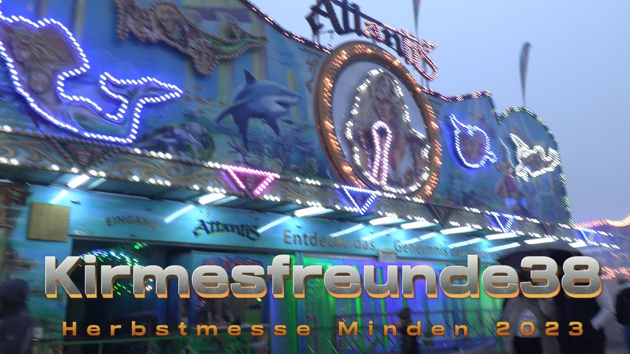 Minden Herbstmesse 2023; Der große Rundgang mit Vorstellung, Onrides und Impression