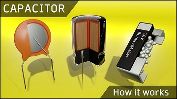How does a Capacitor or Condenser work ⚡ What is a Capacitor (different types!)