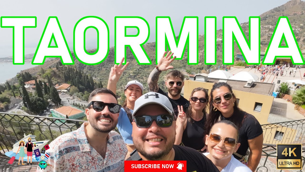 Best GRANITA in Italy | TAORMINA | Travel Vlog 4K