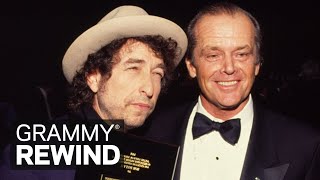 Watch Bob Dylan Accept His GRAMMY Lifetime Achievement Award In 1991 | GRAMMY Rewind