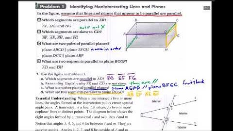 3.1 - Lines and Angles - GeomOnline