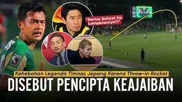 DIPANTAU LEGENDA JEPANG ‼️ Ekspresi Legenda Jepang Lihat Lemparan Jauh Pratama Arhan di Tokyo Verdy