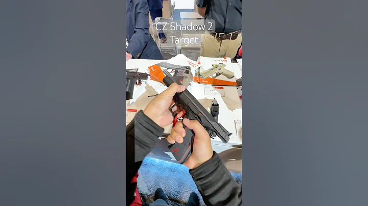 Hands on CZ Shadow 2 Target Pistol - SHOT Show 2025 #shotshow2025
