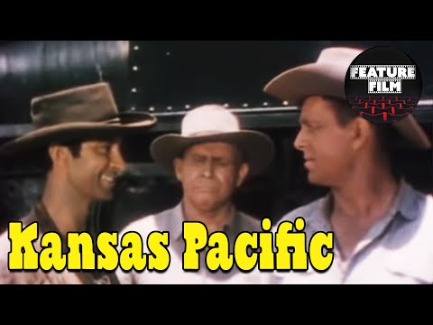 Kansas Pacific (1952) | Western Movie | Full Lenght | For Free | Wild West | Cow