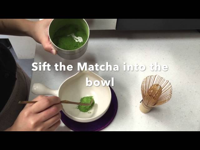 How to Whisk a Bowl of Matcha (Video!) - The Garden Grazer