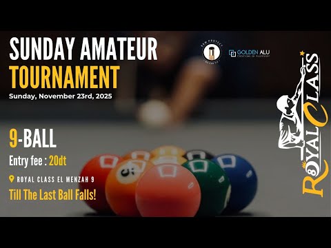 SUNDAY AMATEUR TOURNAMENT 2026 11 23 Bilel HATTAB VS Iyed CHEBBI
