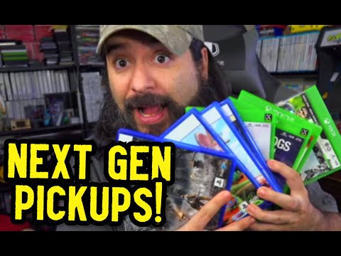 Next Gen Gaming Pickups! Xbox Series X and PS5 games! | 8-Bit Eric