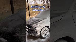 Kia sonet Gravity 2024 Intense blue colour wash #kia #sonetfacelift