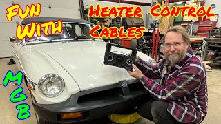 Late Mgb Heater Controls, Control Cable Replacement
