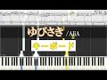 【キーボード】AliA「ゆびさき」【ピアノ楽譜MIDI】