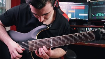 8-String Harmonic Minor Shredding