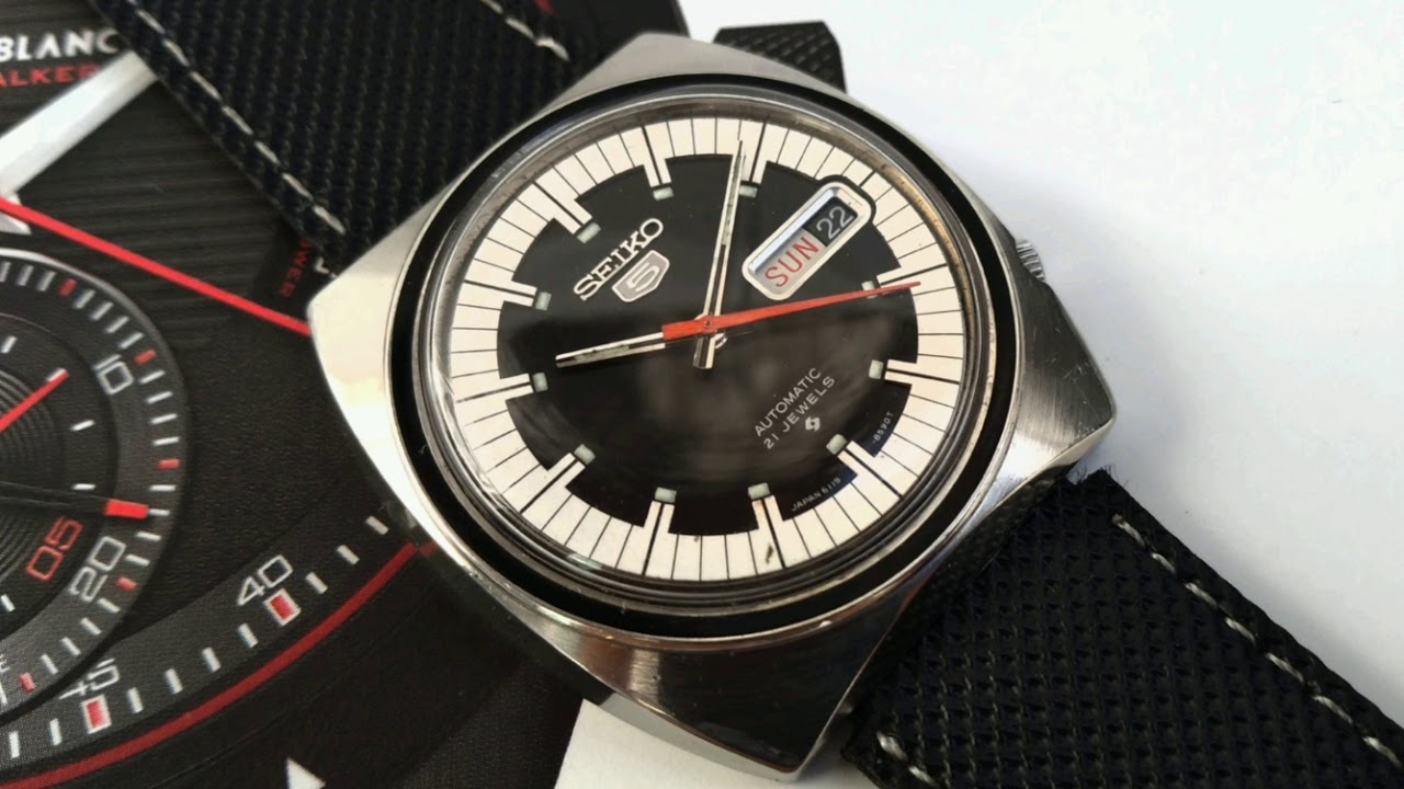 Seiko 5 6119-8400 japan watch year 1973 Great condition - YouTube