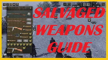 Guide To Salvaging Weapons & Equipment In Conquest -Call To Arms Gates Of Hell-Ostfront