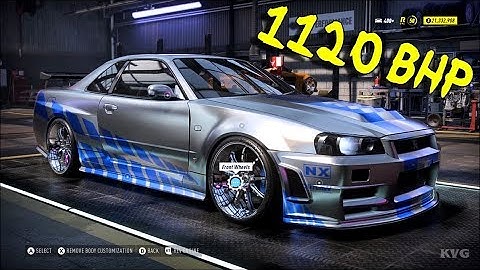 Need for Speed Heat - 1120 Nissan Skyline GT-R V-Spec 1999 - Tuning & Customization Car HD