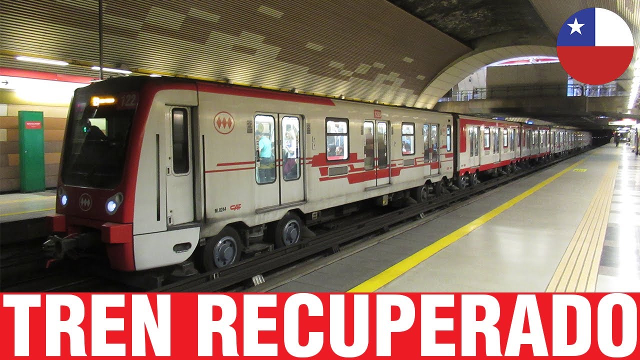 Metro De Santiago | NS-07 N2122 de regreso a las vías (Tren Recuperado)