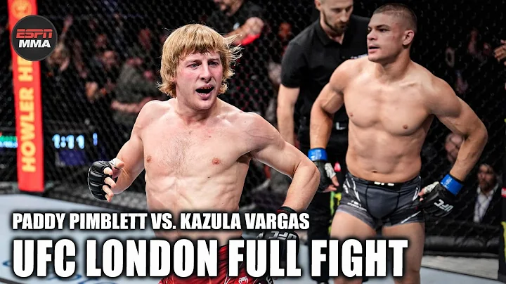 Paddy PImblett vs. Kazula Vargas FULL FIGHT [UFC London – Mar. 19, 2022] | ESPN MMA thumbnail