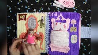 Quiet book - Crochet made