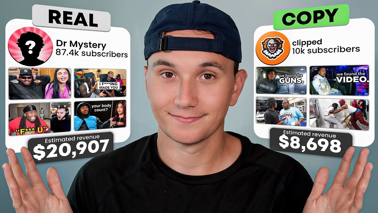 I Copied a YouTube Automation Channel Making $20k/mo (it worked)