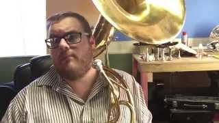 Mini Sousaphone  the World's Most Untuneful Instrument