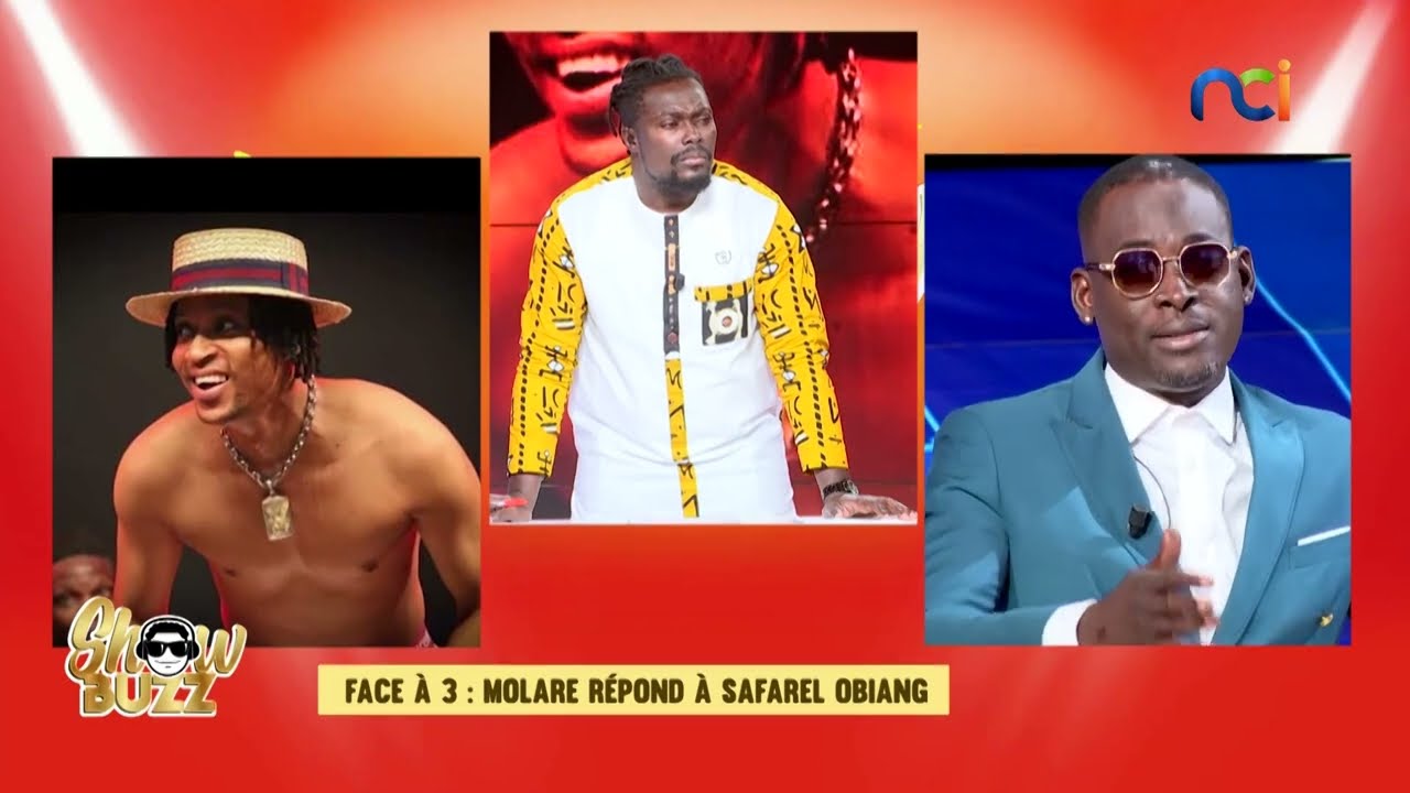 Molaré répond à Safarel Obiang et quitte le plateau de Showbuzz