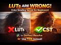 Stop Using LUTs to Colorgrade! Do THIS Instead in DaVinci Resolve