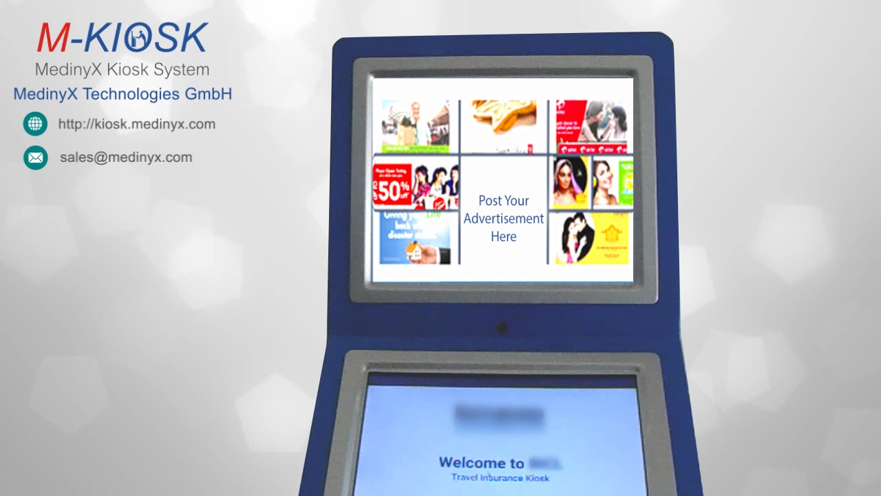 MedinyX Travel Insurance Kiosk YouTube