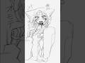 【中1イラスト】ちろぴの顔パーツ交換【アナログ】