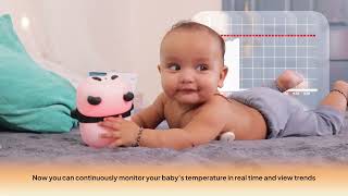 Navam TempLive | Unboxing, Setup & Battery Replacement | iOS App Guide | Wearable Baby Thermometer screenshot 3
