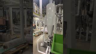 Una-Dyn DHD-120 Dual Hopper Dryer System | Una-Dyn Model PCT-1000 Dual Desiccant Dryer System