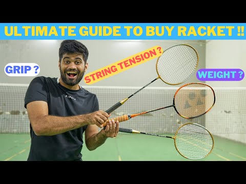 How to choose the BEST Badminton Racket For You